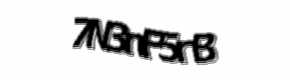 Security check image, please type the characters shown
